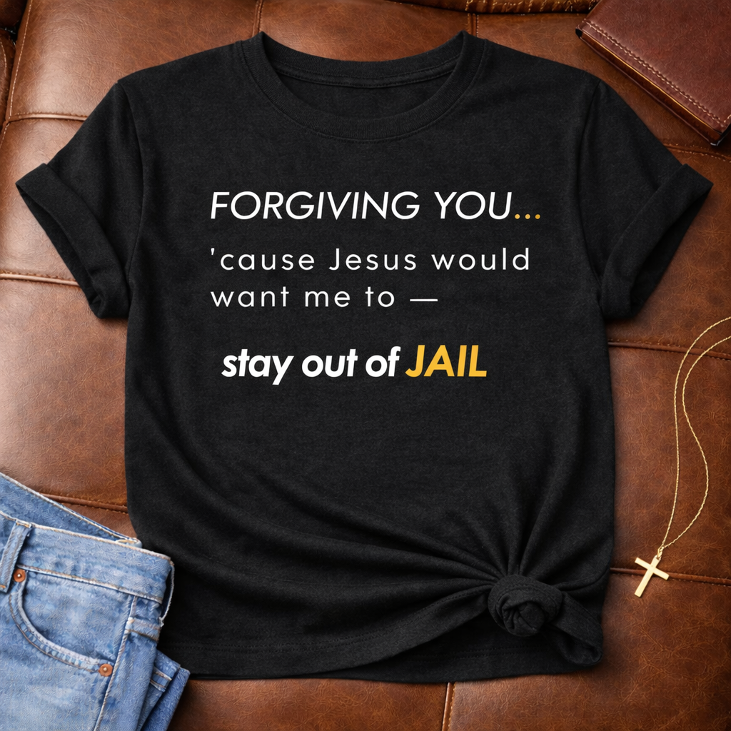 Forgiving You… (So I Stay Out of Jail) Tee