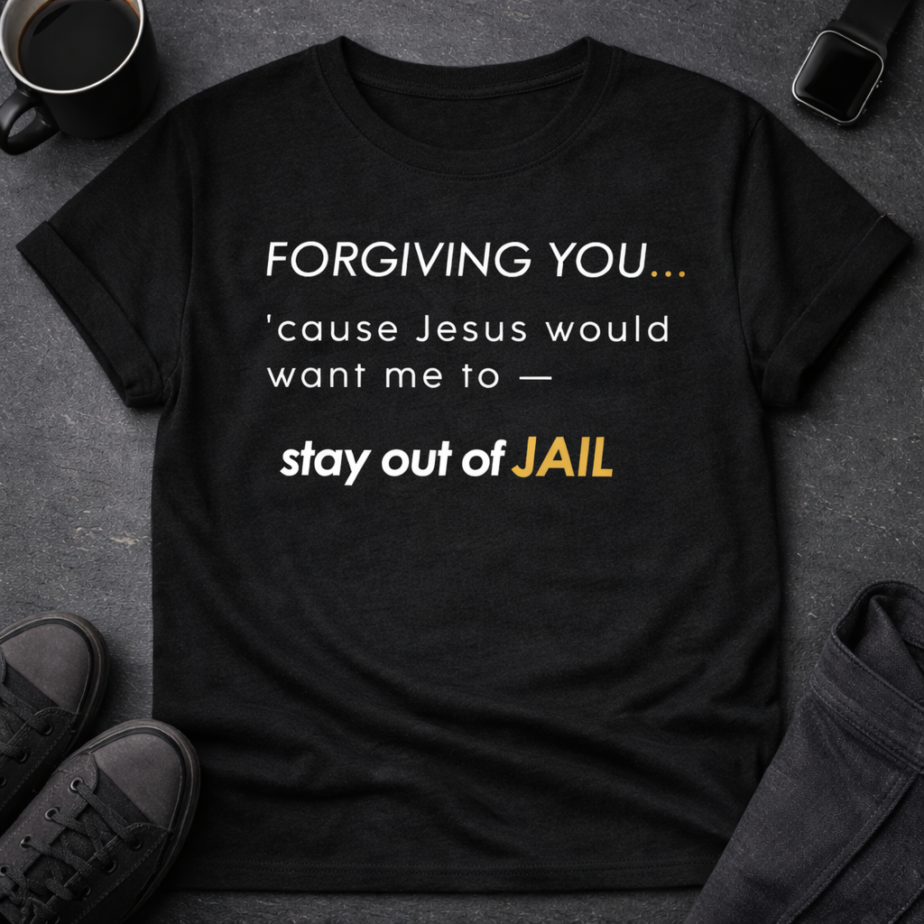 Forgiving You… (So I Stay Out of Jail) Tee